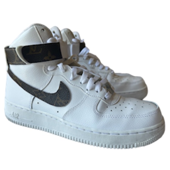 ONEtwelves Classic Brown HIGH Custom AF1 Size 7 - Picture 4 of 9